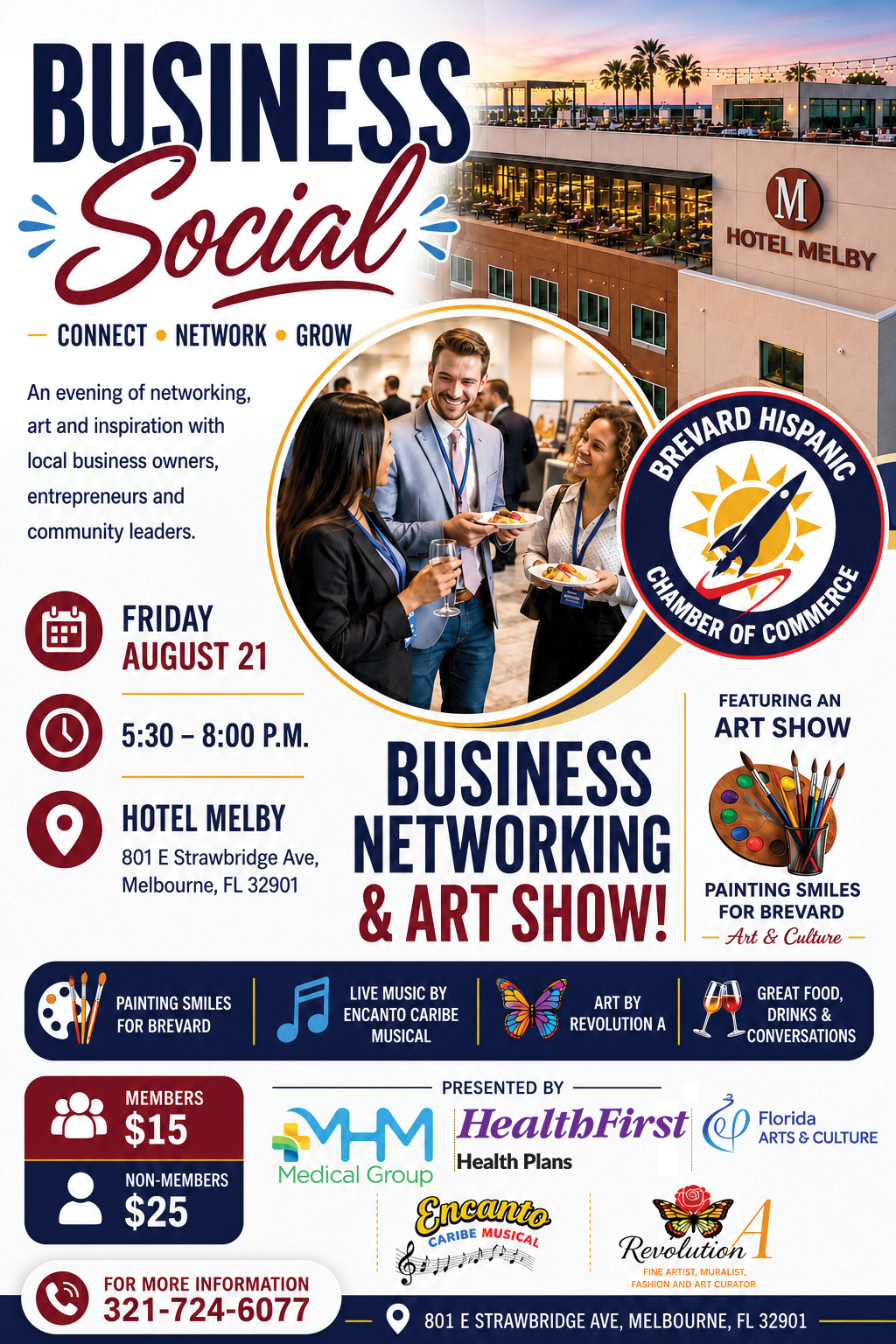 Business Socia at the Melby